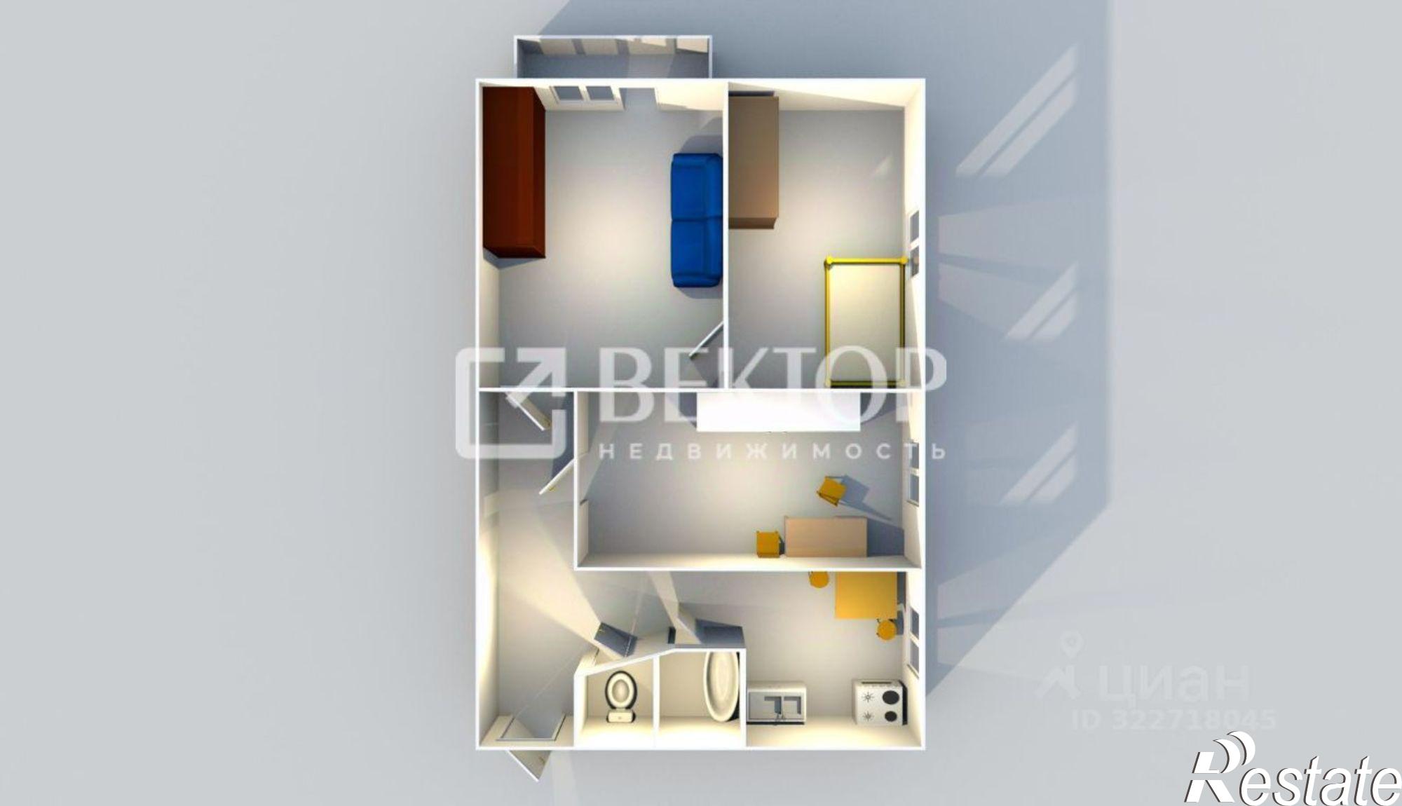 Купить квартиру за 3 880 000 рублей на улица Лермонтова, 44