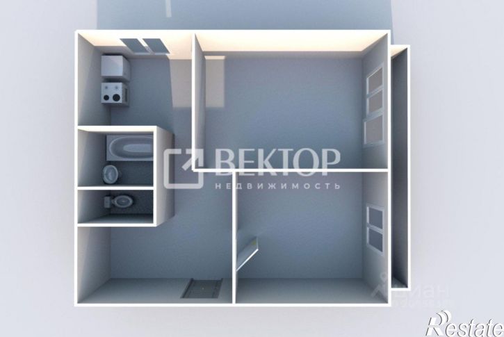 2-комн квартира Тутаевское шоссе, 73,  д. 73