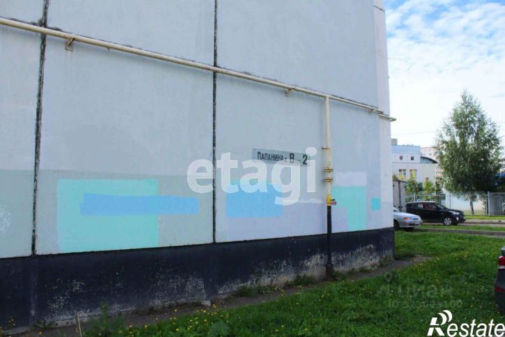 1-комн квартира ул Папанина, 8 2,  д. 8 2,  к. 2