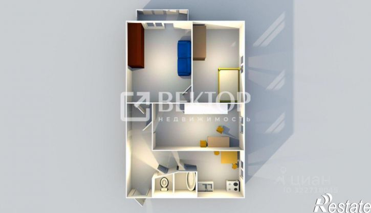 3-комн квартира улица Лермонтова, 44,  д. 44