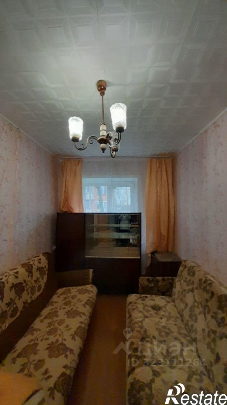 2-комн квартира 1-я улица Кольцова, 41,  д. 41