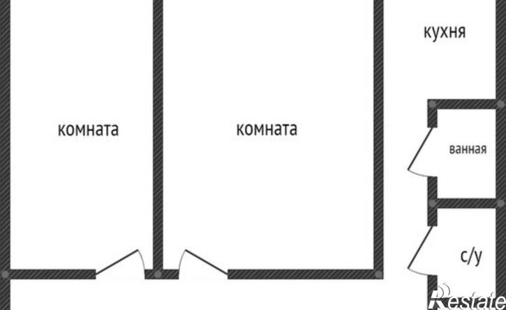 2-комн квартира ул Звездная, 33а,  д. 33а