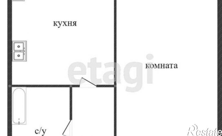 1-комн квартира ул Громова, 34,  д. 34