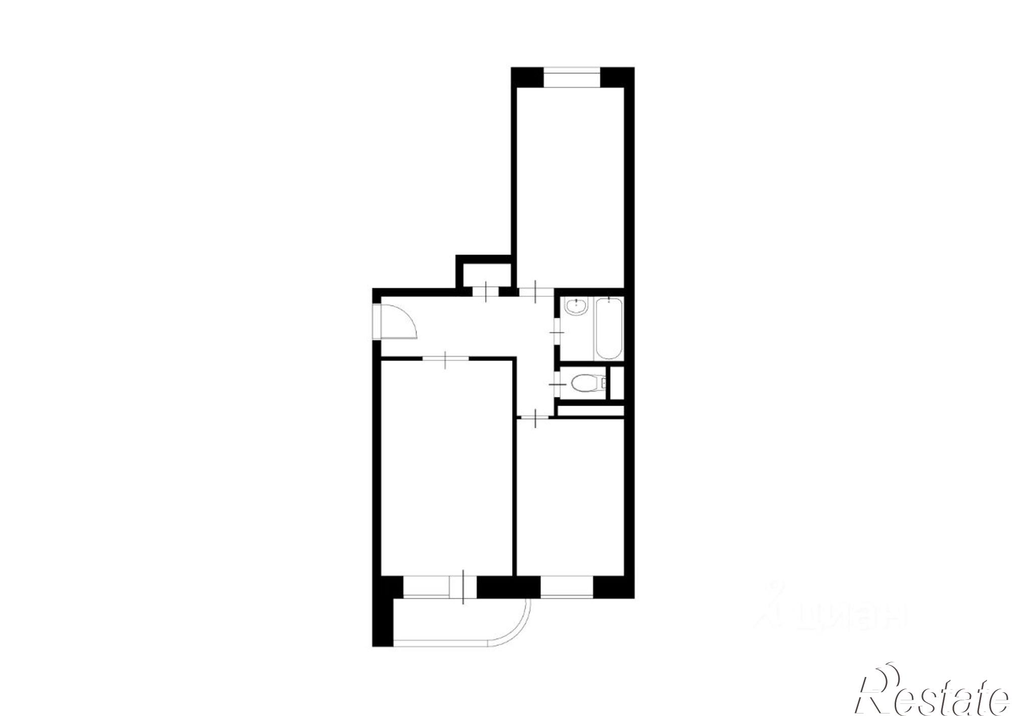Сдать квартиру за 45 000 рублей на Мельничная улица, 63