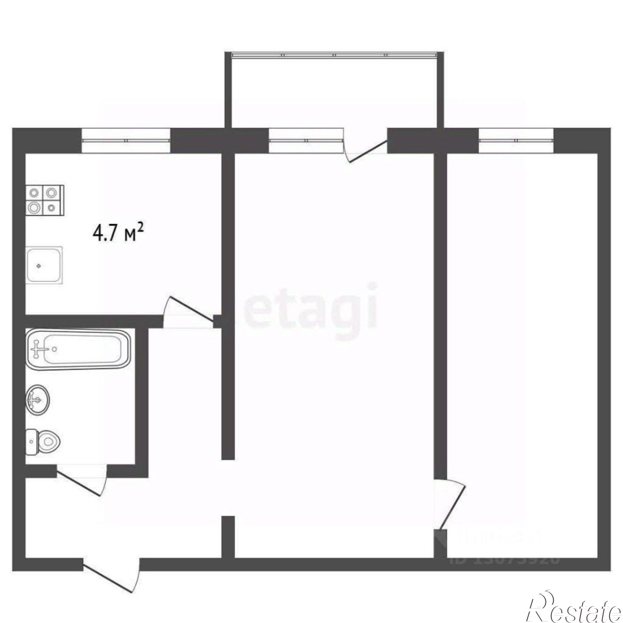 Купить квартиру за 3 100 000 рублей на ул Большие Полянки, 17 2