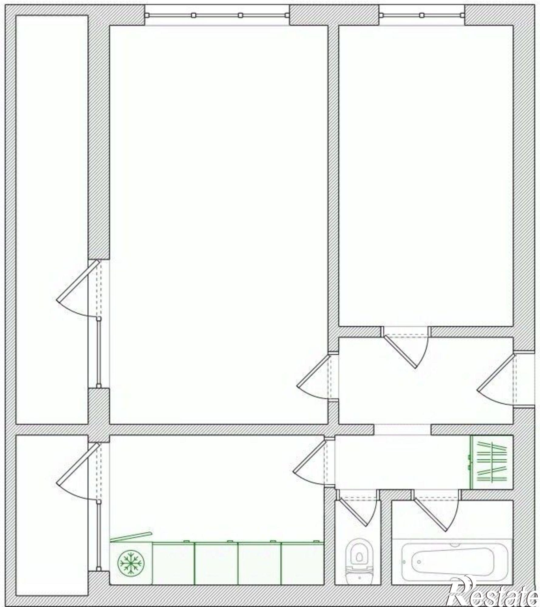 Купить квартиру за 3 800 000 рублей на улица Громова, 12А