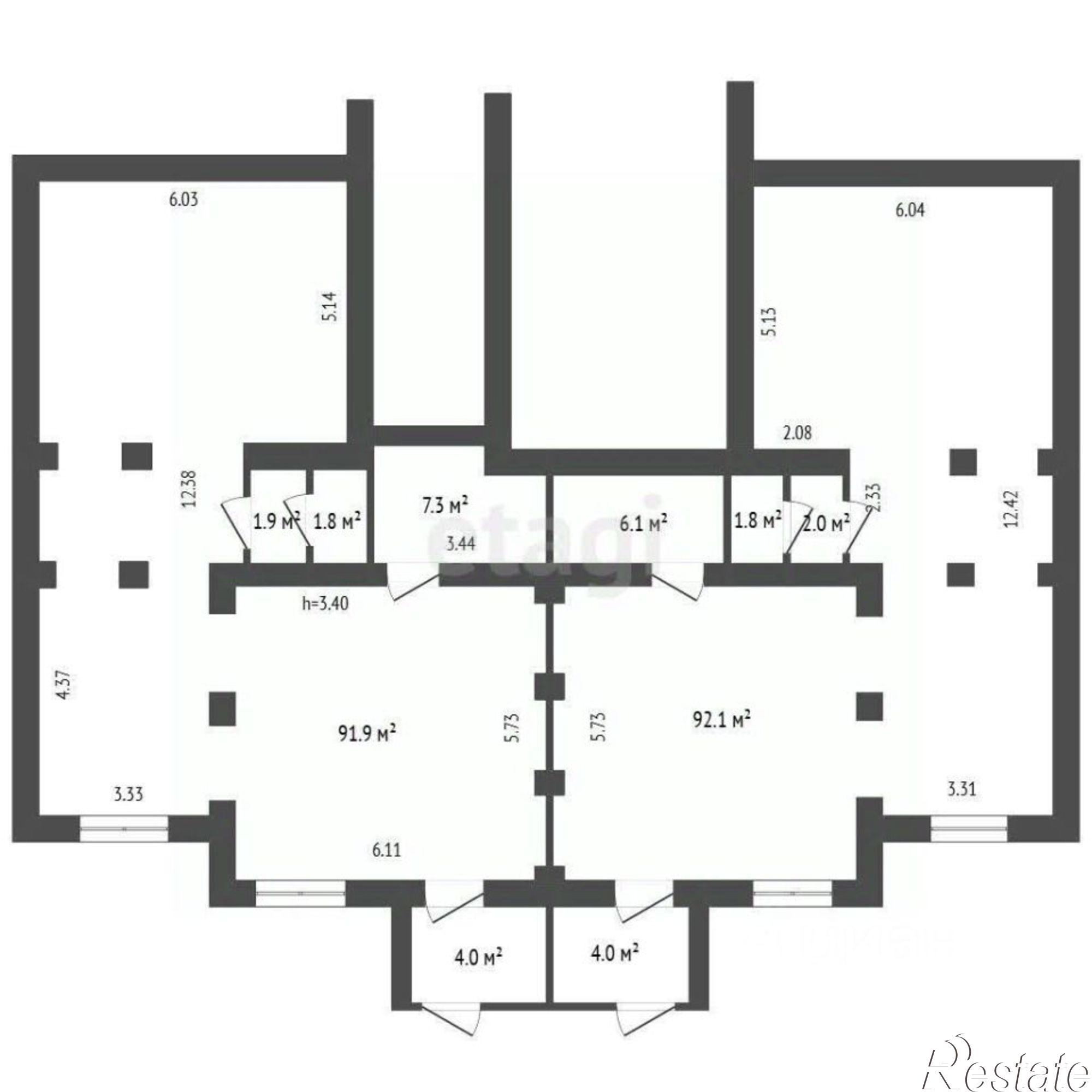 Купить торговое помещение за 22 415 100 рублей на Ленинградский проспект, 96/1