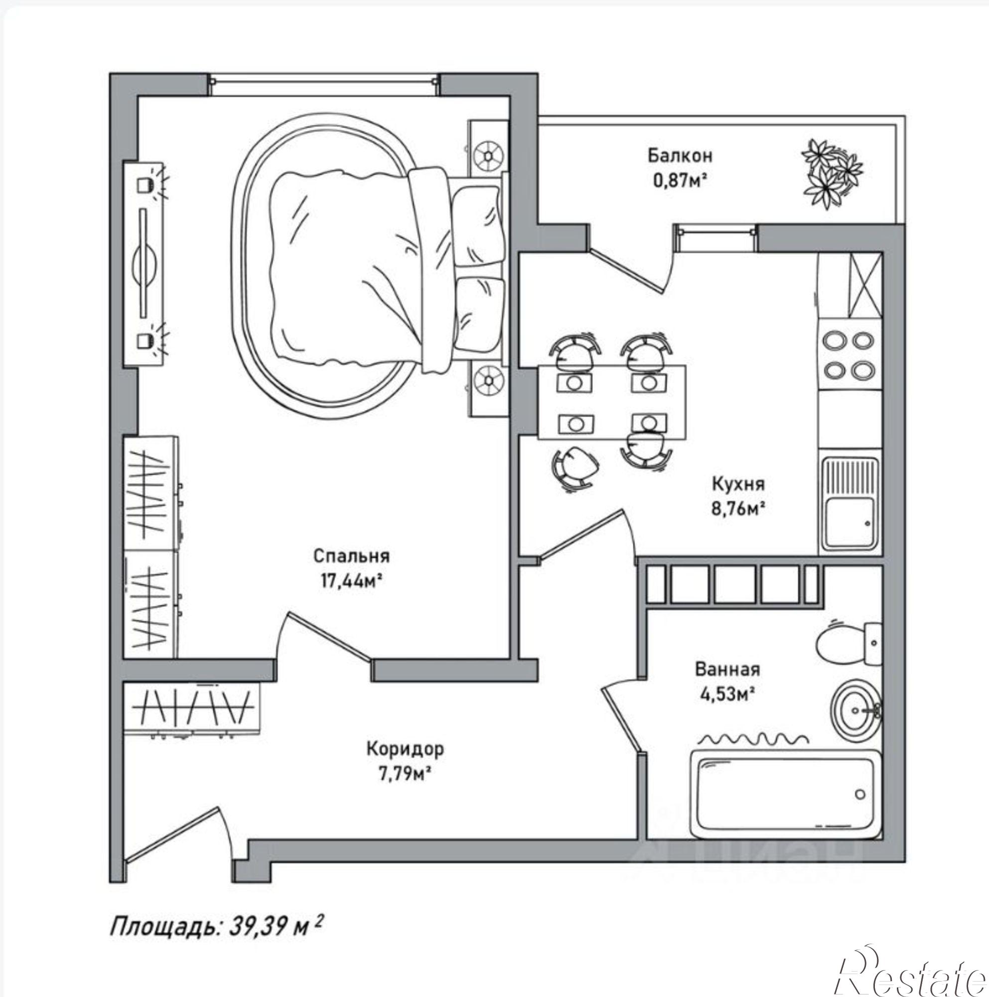 Купить квартиру за 2 900 000 рублей на г Ярославль, ул Брагинская, д 18 к 4