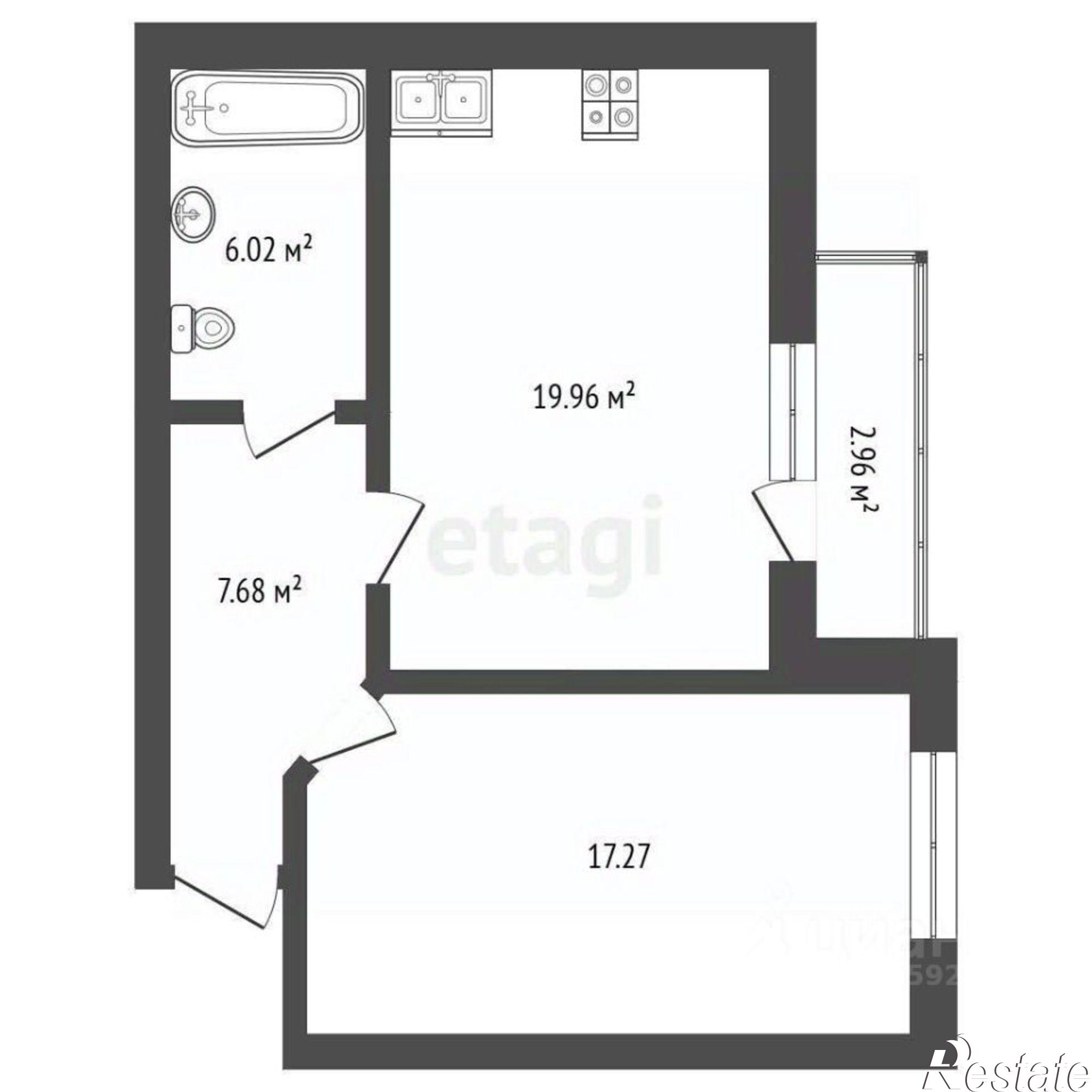 Купить квартиру за 5 250 000 рублей на 2-й Норский пер, 6