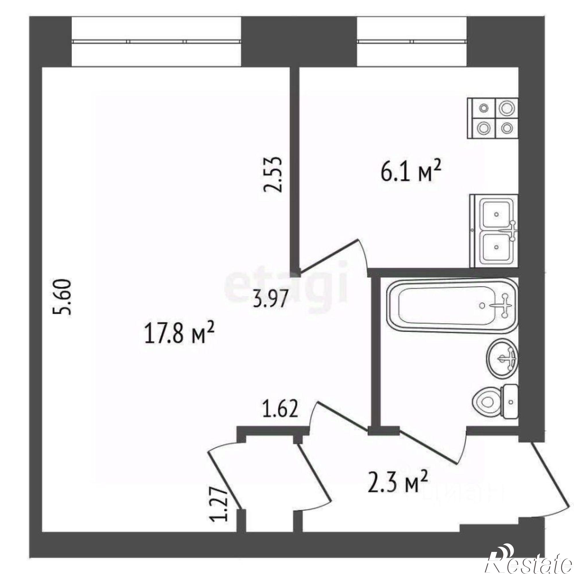 Купить квартиру за 2 850 000 рублей на ул Титова, 14