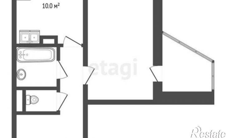 1-комн квартира улица Штрауса, 32,  д. 32