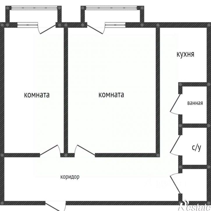 2-комн квартира Звёздная улица, 33А,  д. 33А