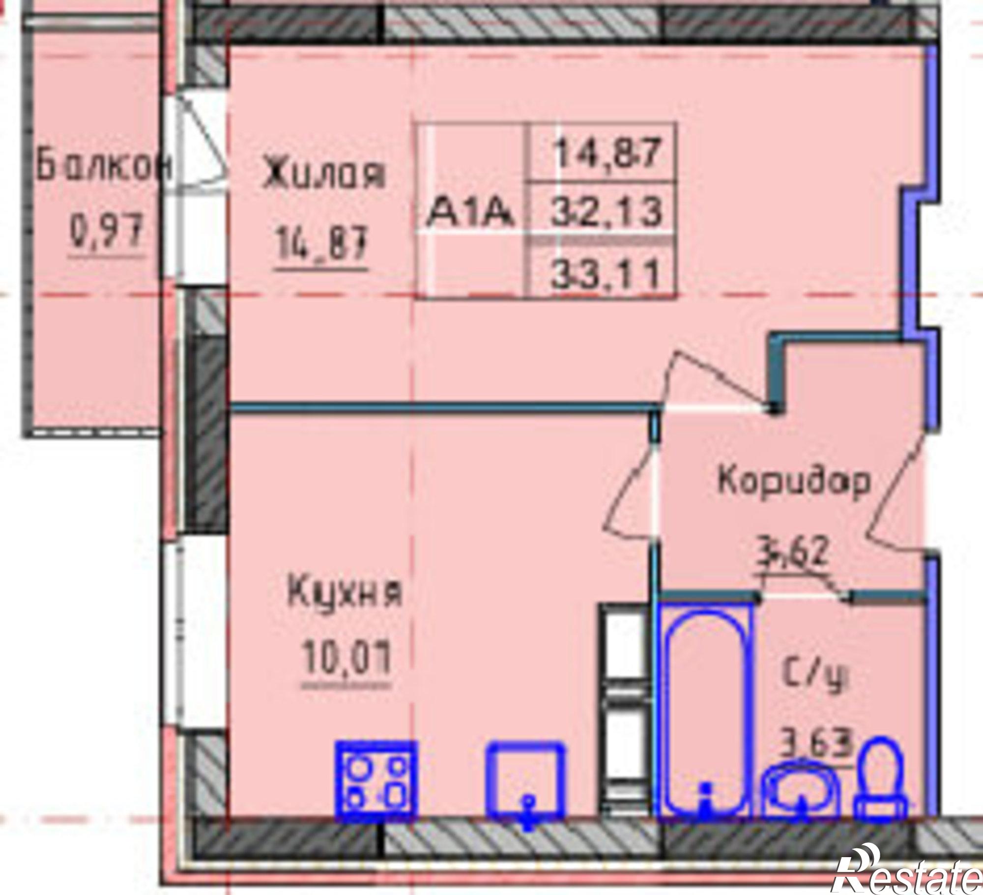 Купить квартиру за 2 490 000 рублей на Пашуковская улица, 11
