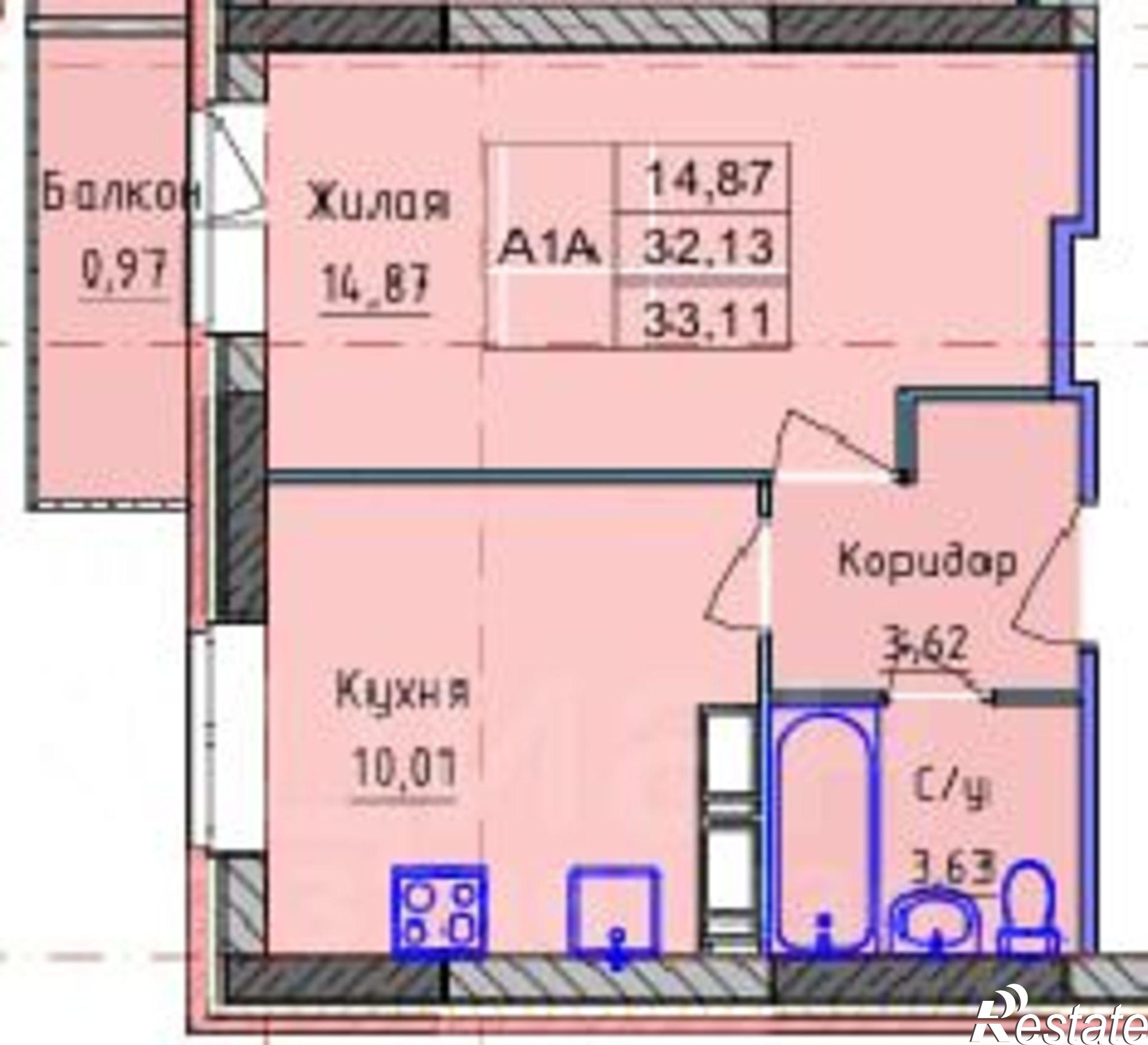 Купить квартиру за 2 490 000 рублей на ул Пашуковская, 11