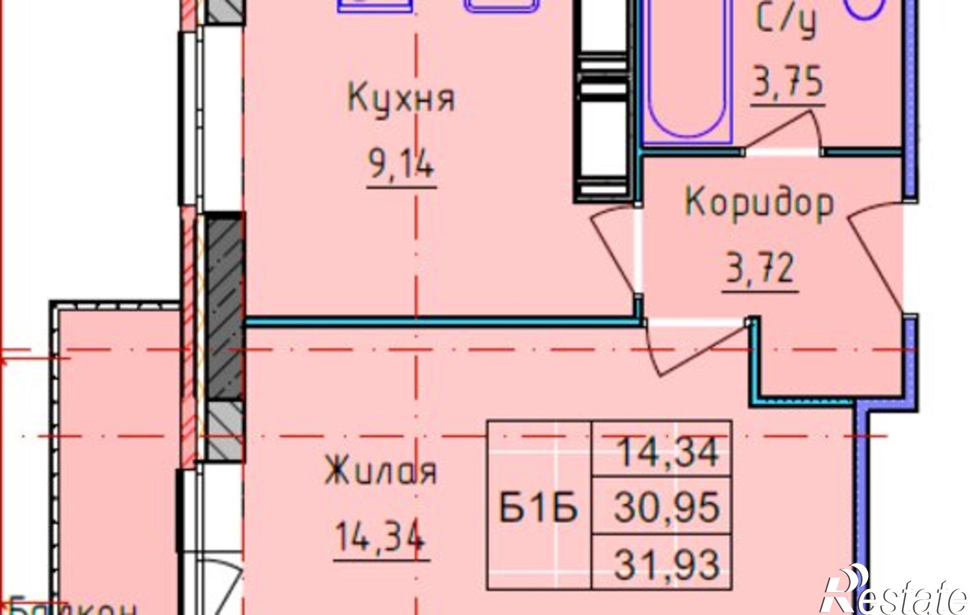 Купить квартиру за 2 350 000 рублей на Пашуковская улица, 5