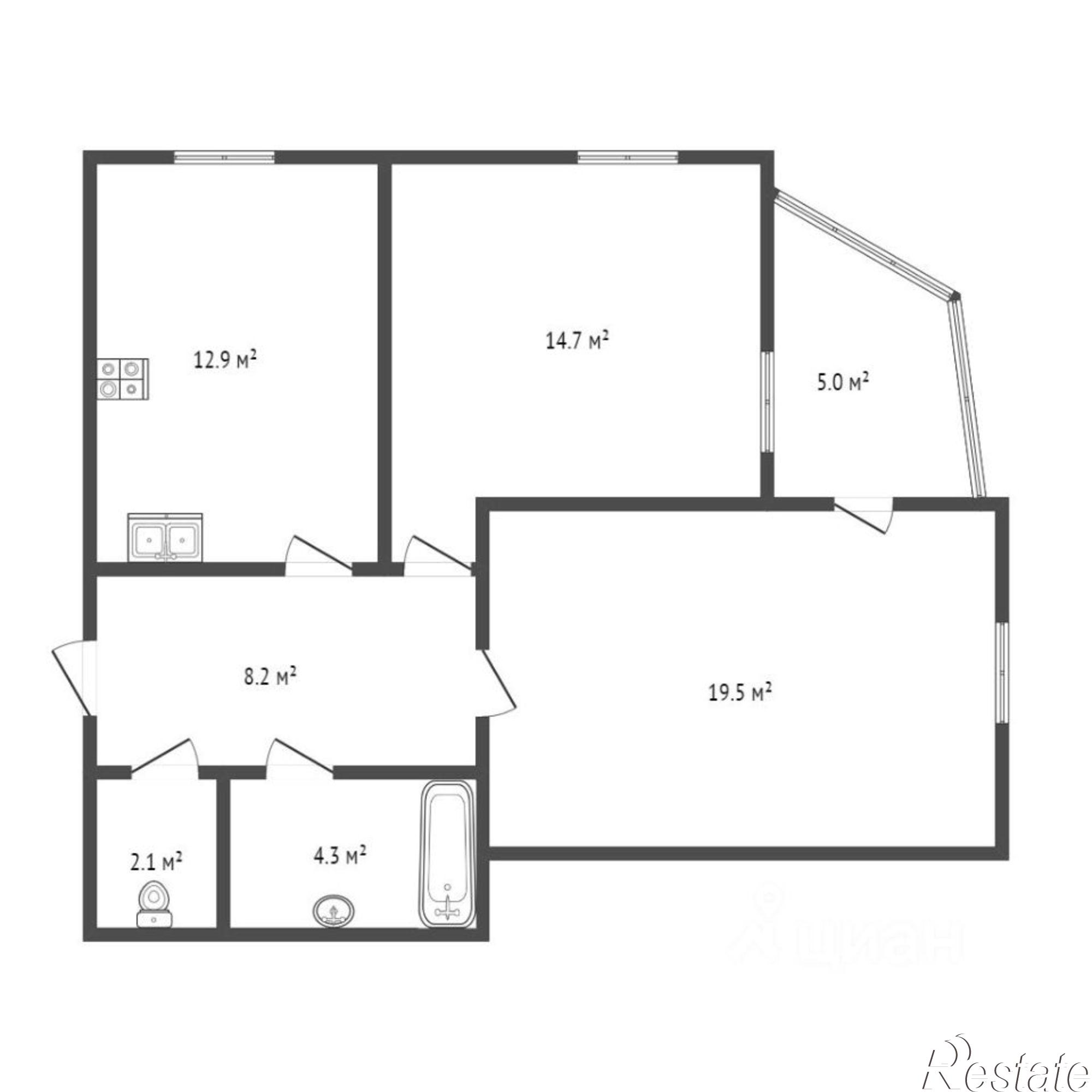 Сдать квартиру за 20 000 рублей на проспект Фрунзе, 29