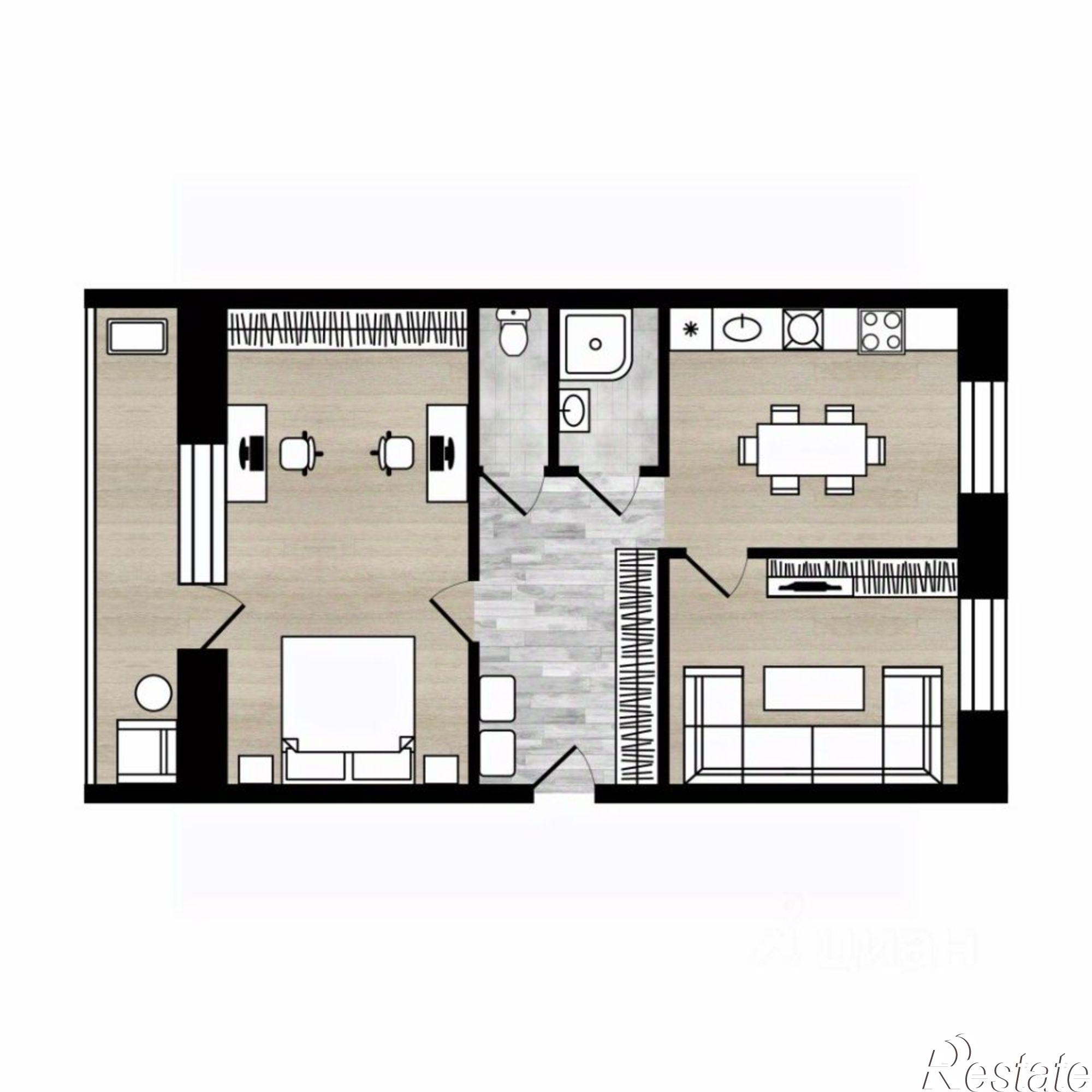 Купить квартиру за 3 800 000 рублей на проспект Авиаторов, 104 к2