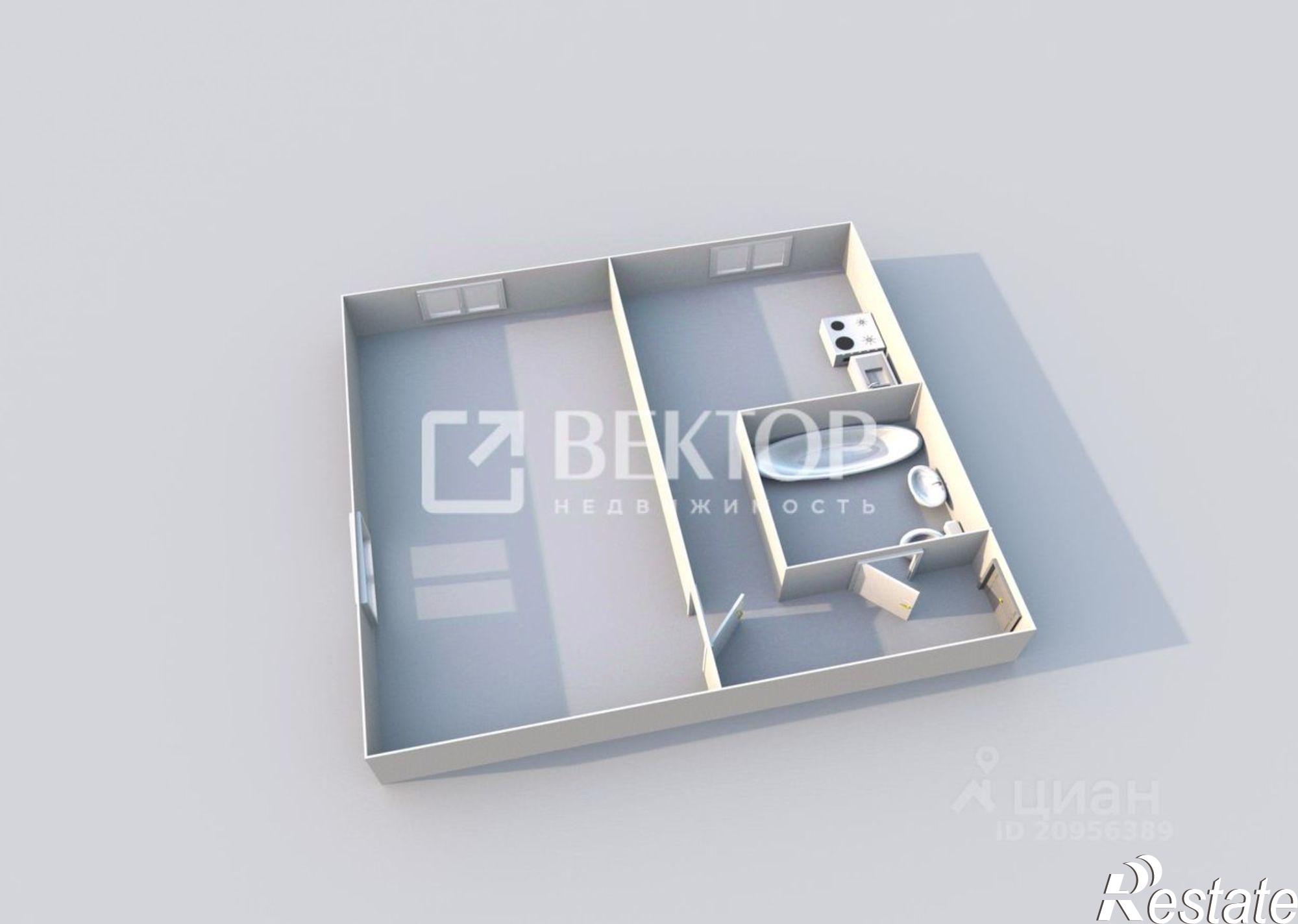 Купить квартиру за 2 800 000 рублей на ул Автозаводская, 65а