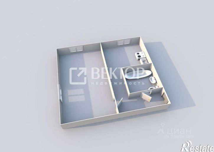 1-комн квартира ул Автозаводская, 65а,  д. 65а