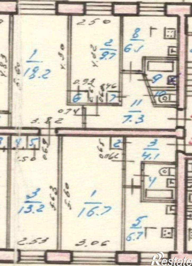 3-комн квартира ул Зелинского, 2,  д. 2