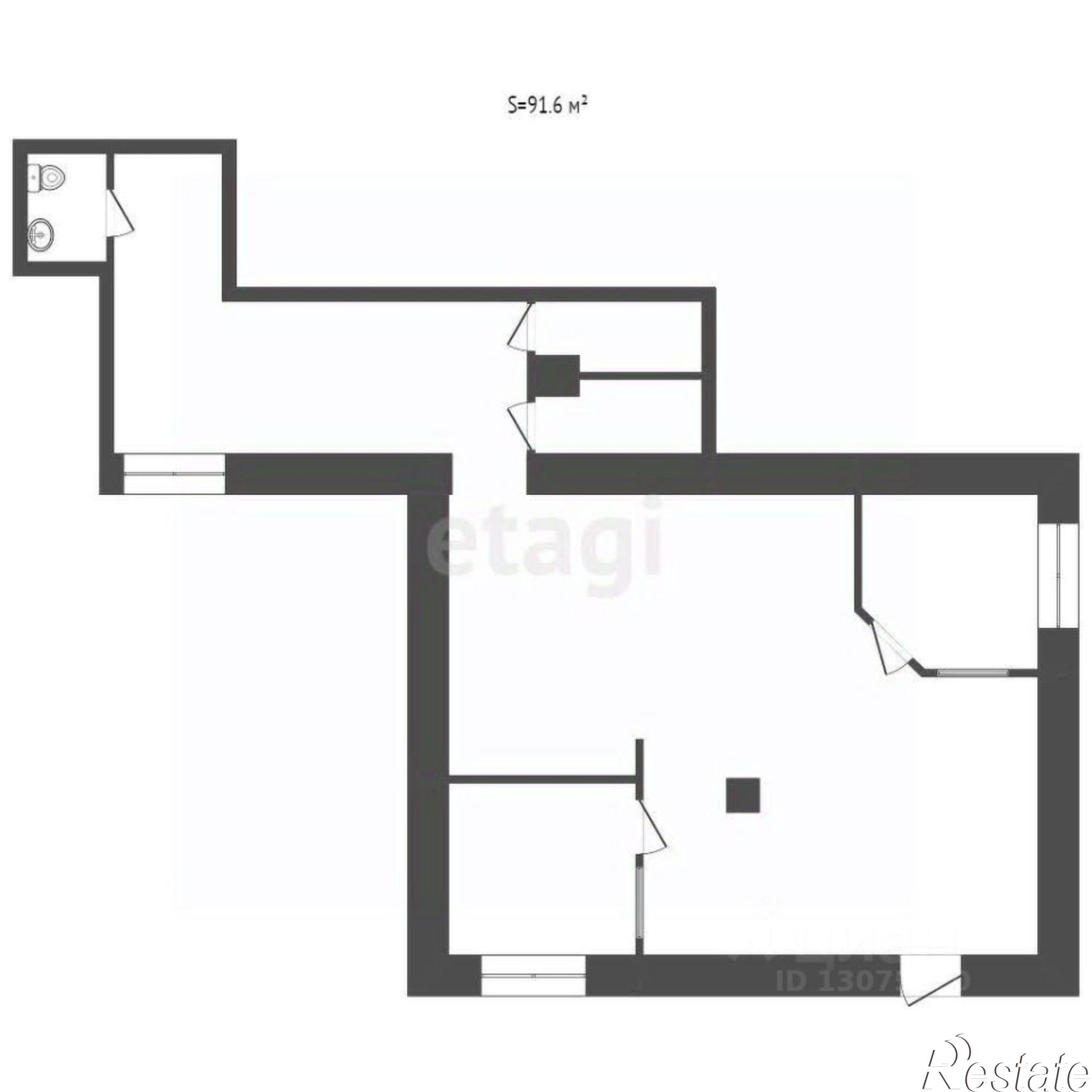 Купить помещение свободного назначения за 6 944 300 рублей на проспект Ленина, 3