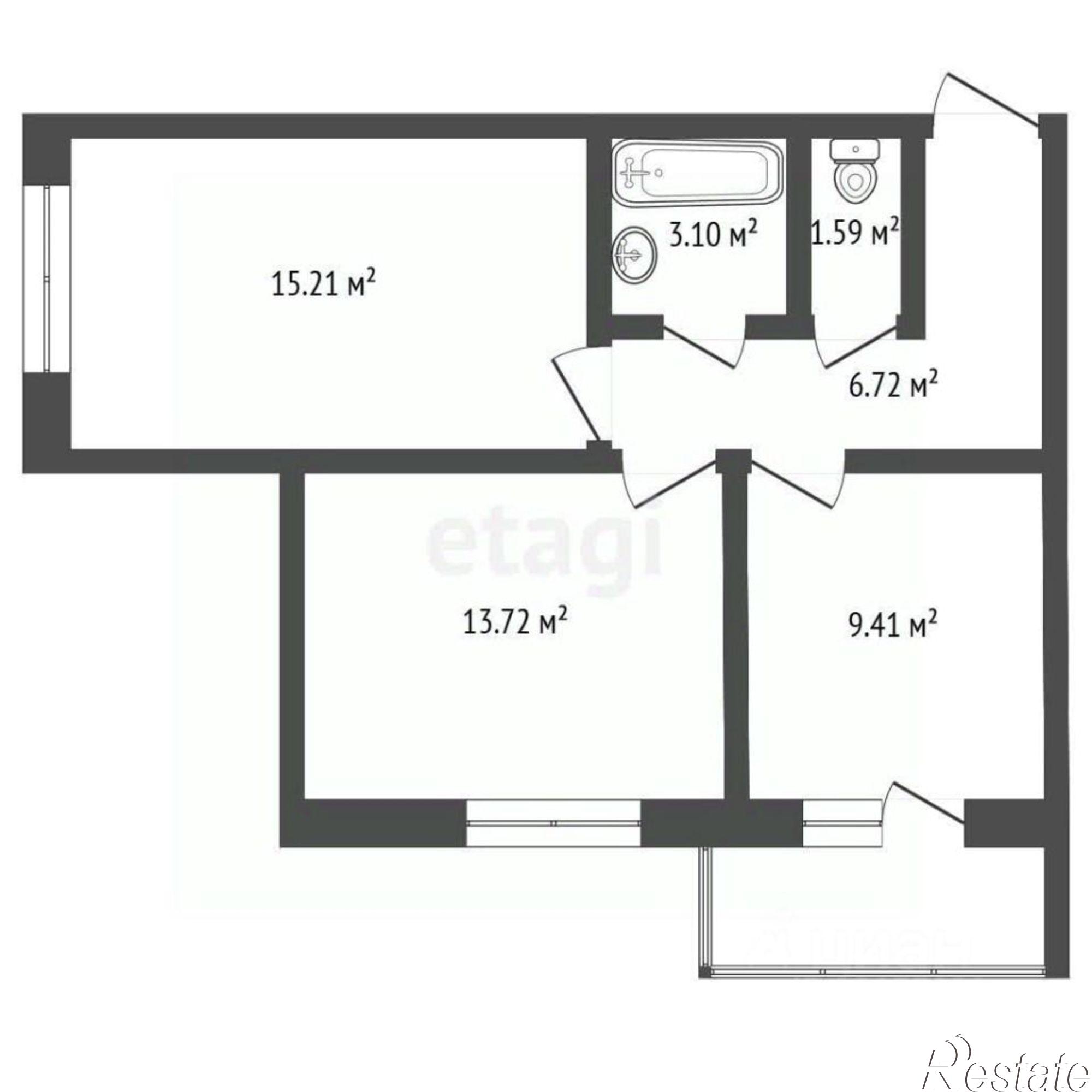 Купить квартиру за 4 518 000 рублей