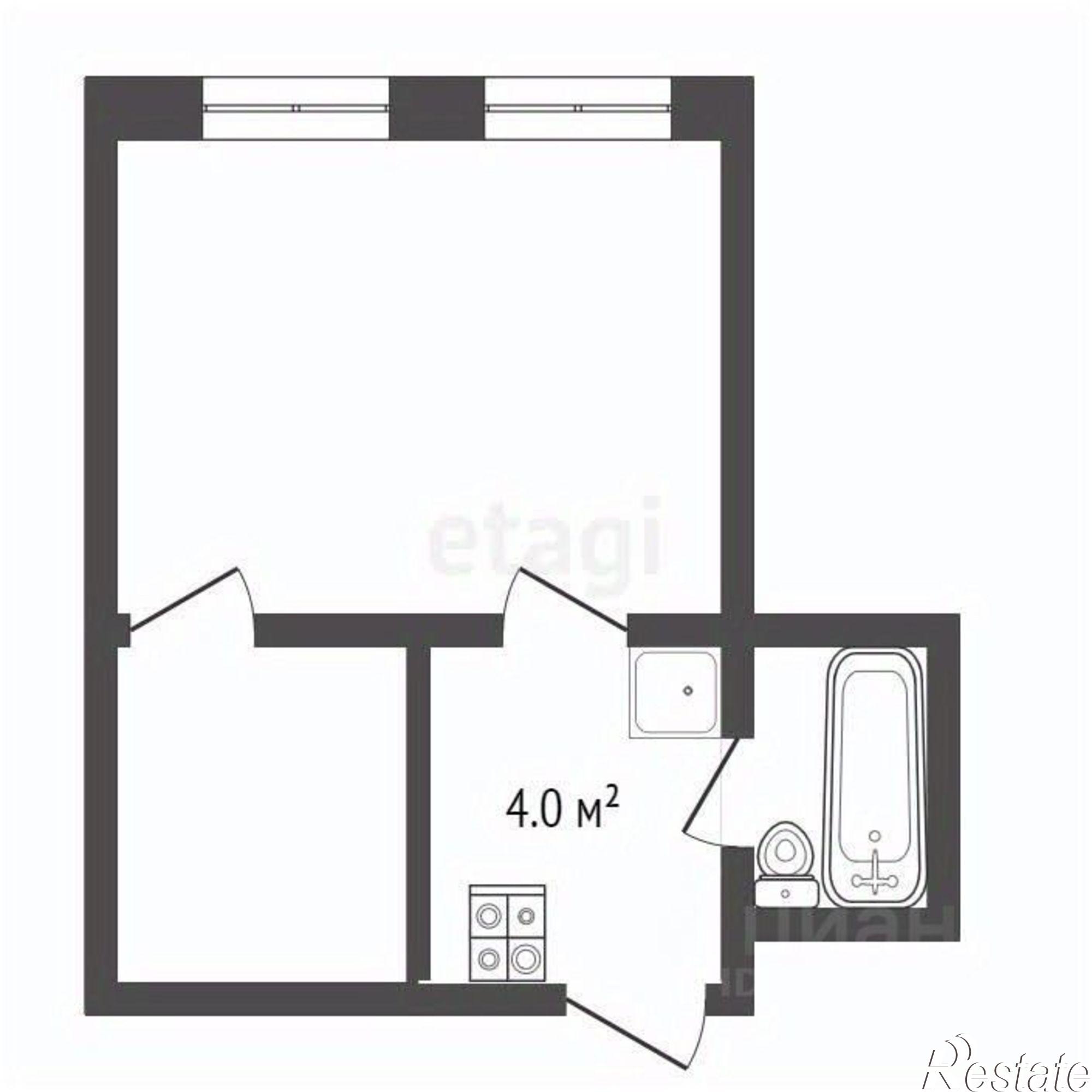 Купить квартиру за 5 999 000 рублей на Флотская улица, 19