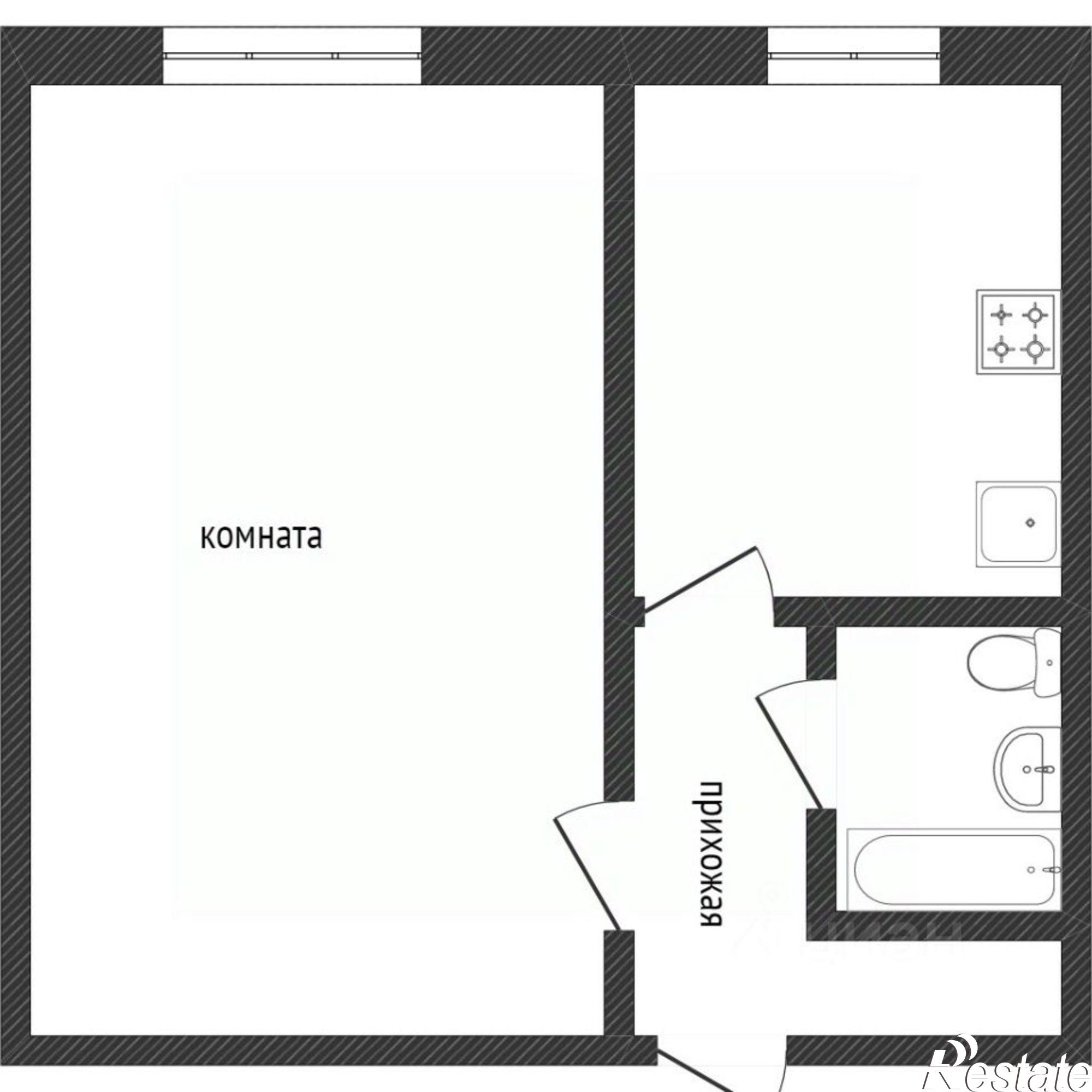 Купить квартиру за 2 300 000 рублей на улица Громова, 52