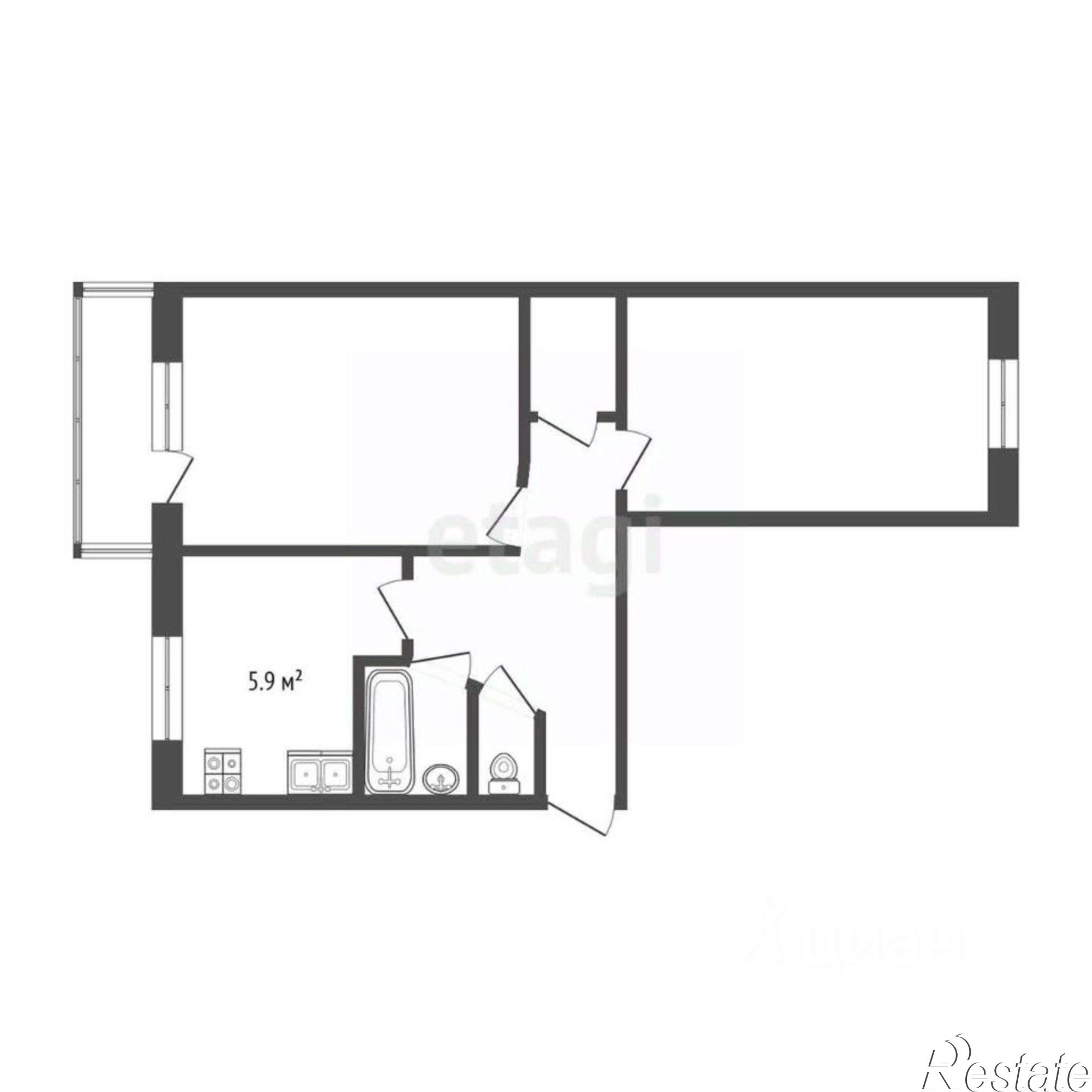 Купить квартиру за 4 600 000 рублей на Угличская улица, 27А