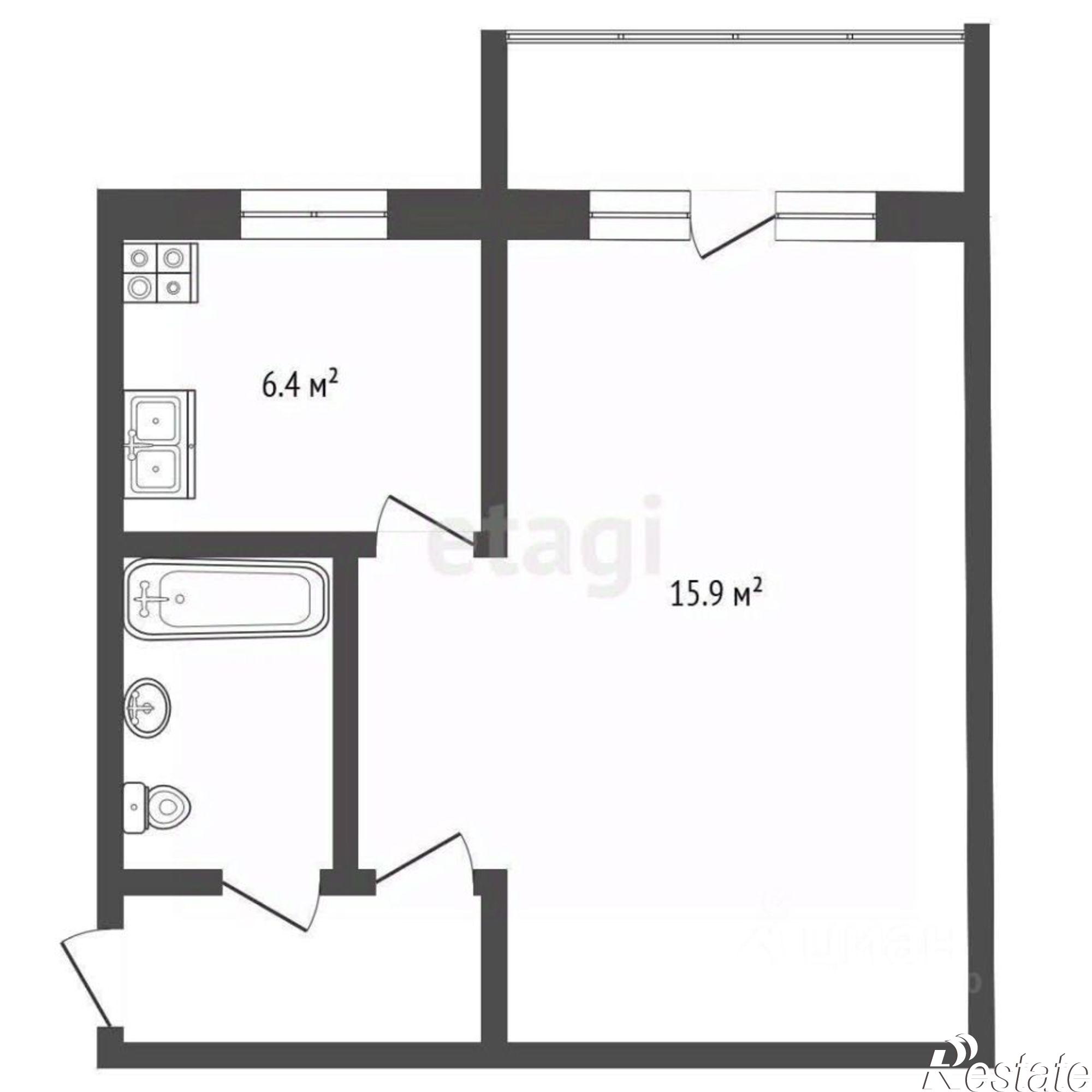 Купить квартиру за 3 980 000 рублей на улица Слепнёва, 28В