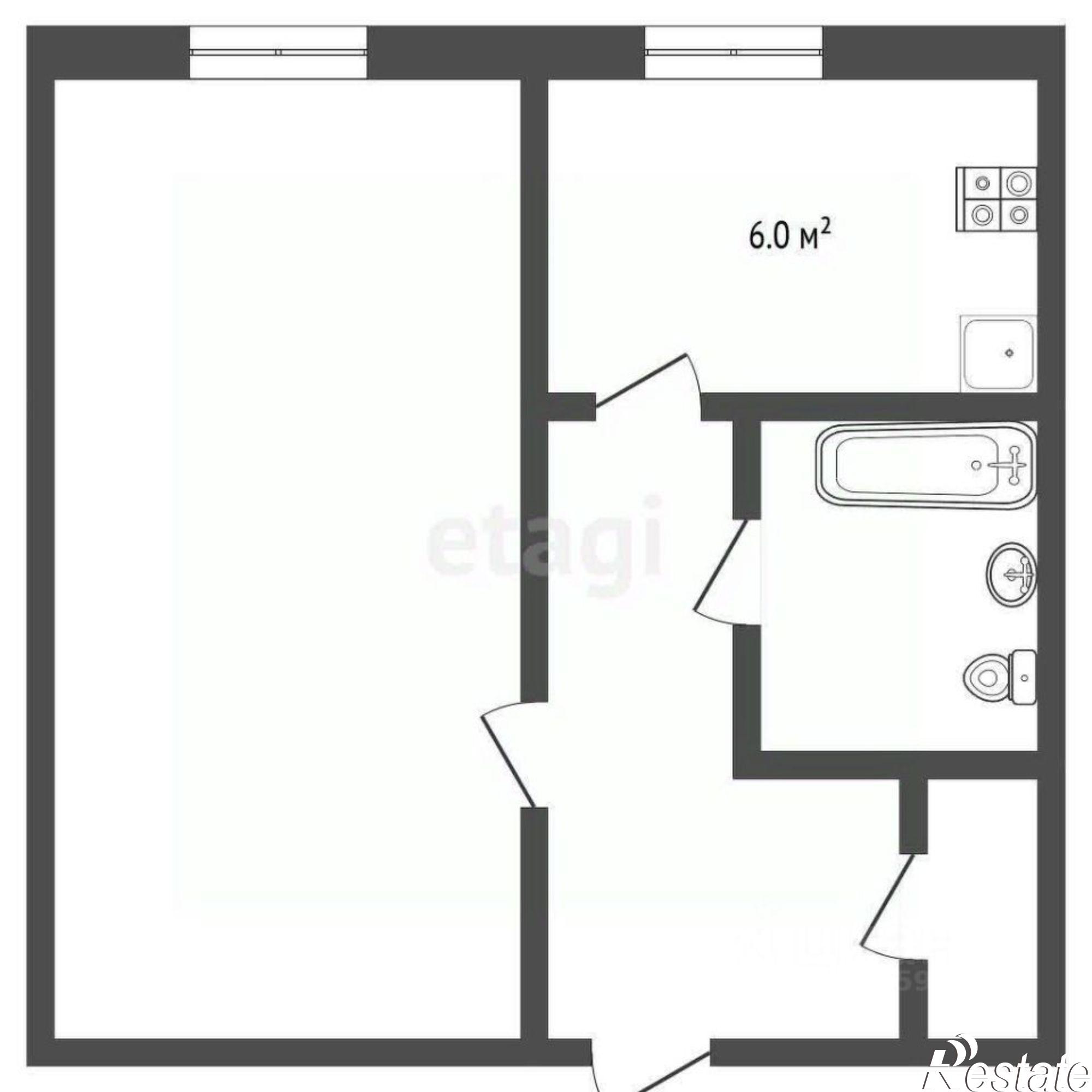 Купить квартиру за 2 550 000 рублей на Мурманский проезд, 5