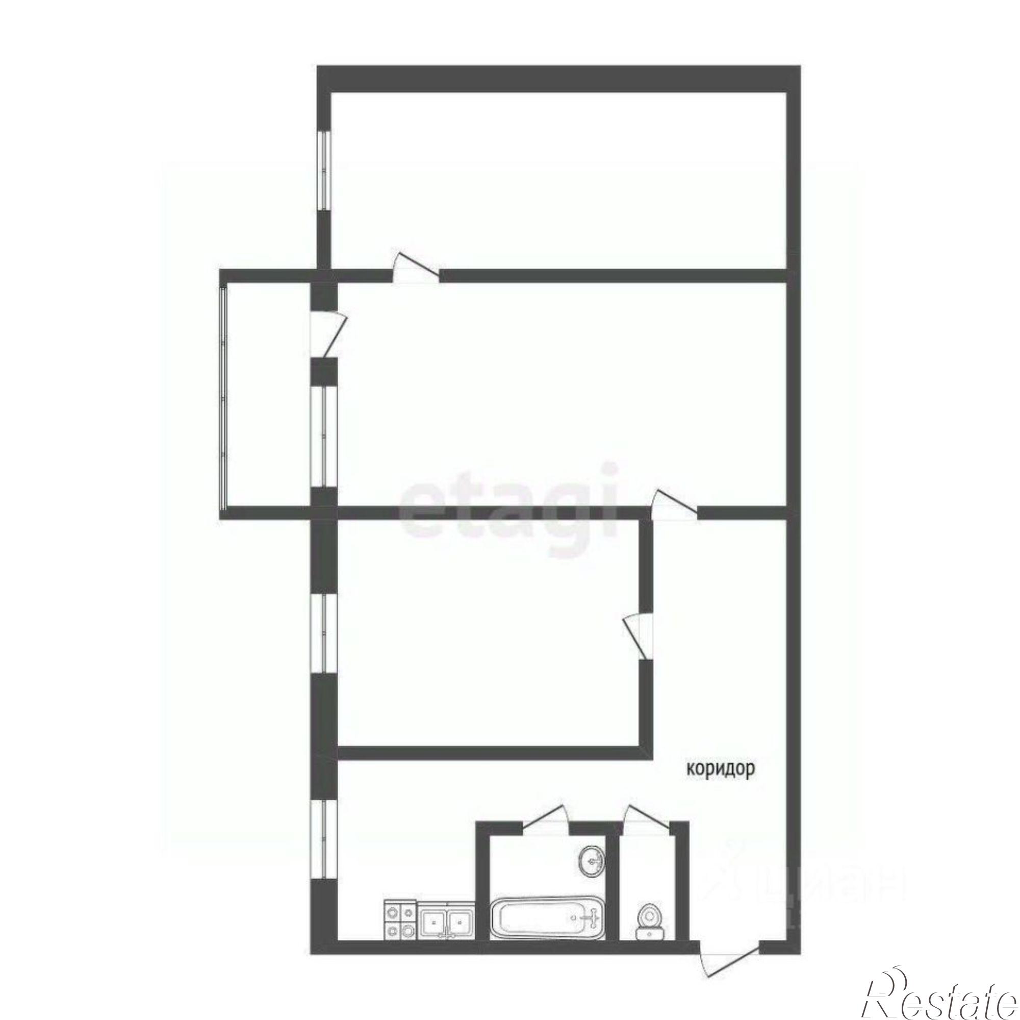 Купить квартиру за 4 199 000 рублей на улица Урицкого, 45