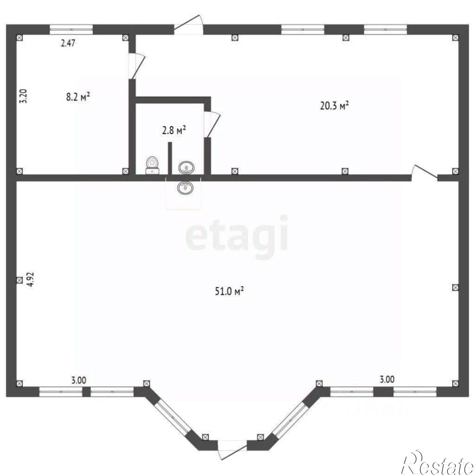 Купить помещение свободного назначения за 5 280 720 рублей на Прусовская улица