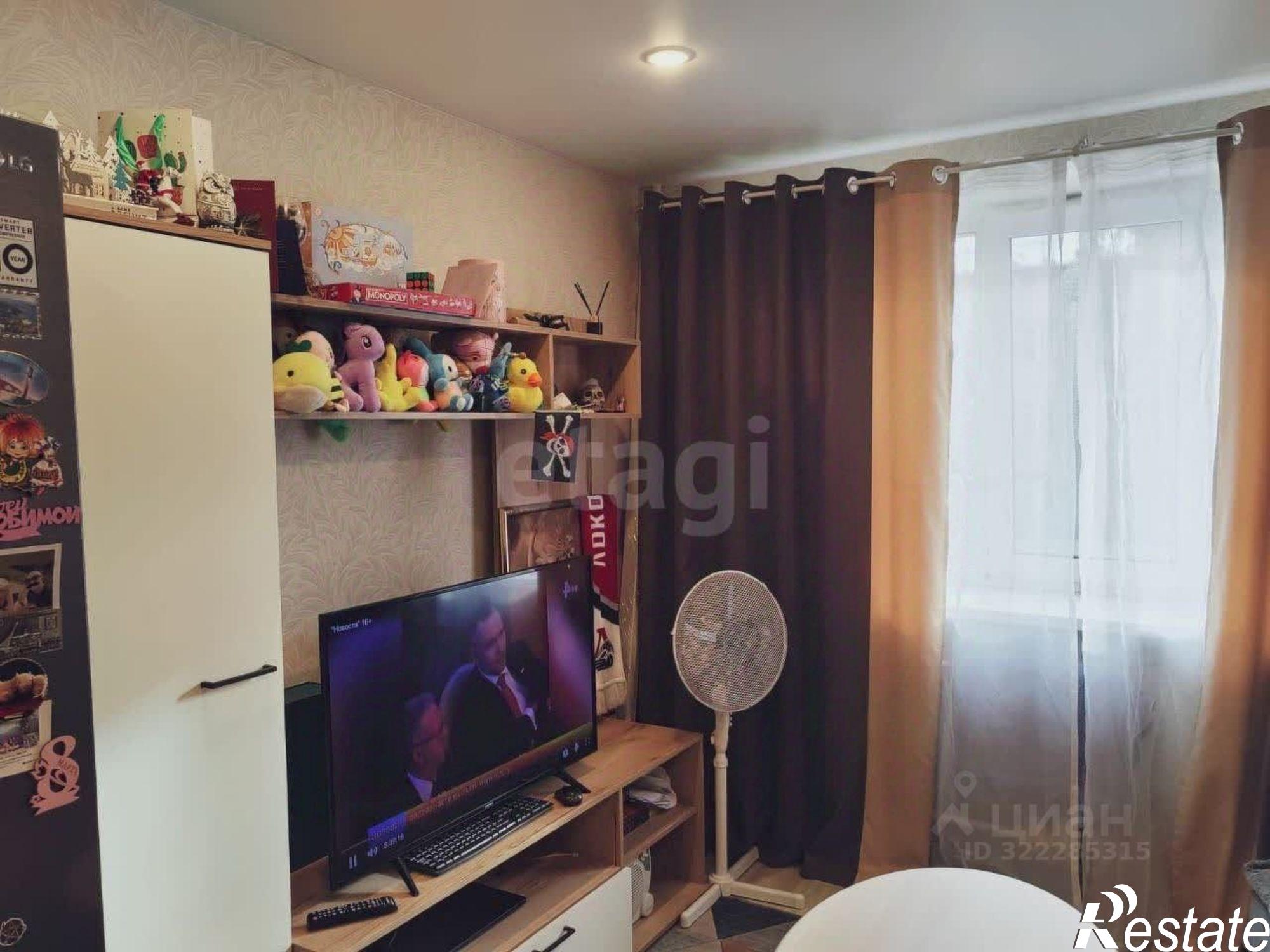 Купить комнату за 1 050 000 рублей на улица Салтыкова-Щедрина, 83