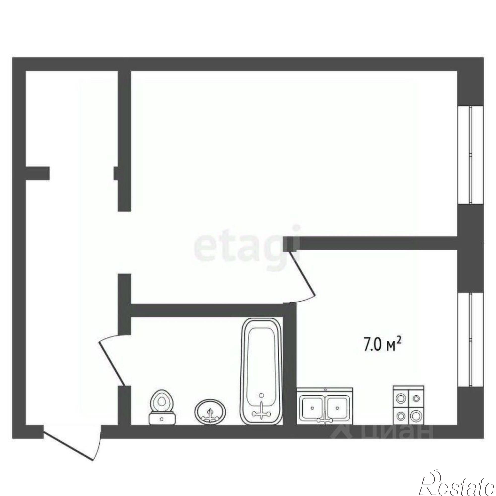 Купить квартиру за 4 100 000 рублей на Угличская улица, 7