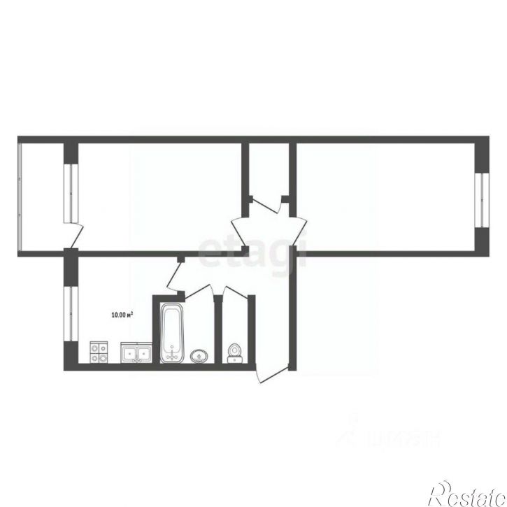 2-комн квартира Ленинградский проспект, 47,  д. 47