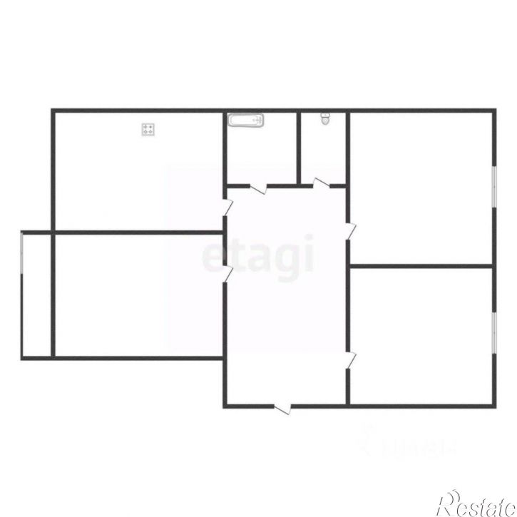 4-комн квартира Залесская улица, 6 к2,  д. 6 к2