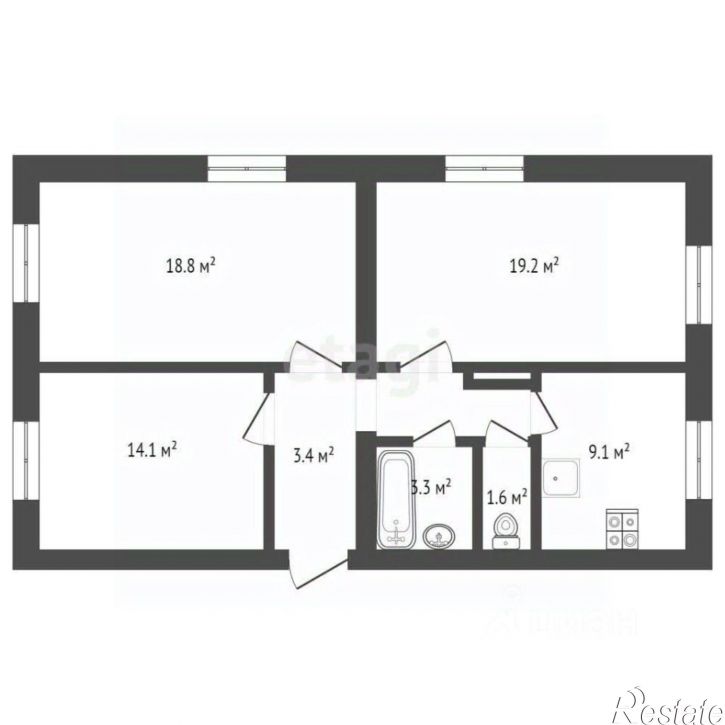 3-комн квартира улица Свердлова, 98/10,  д. 98/10