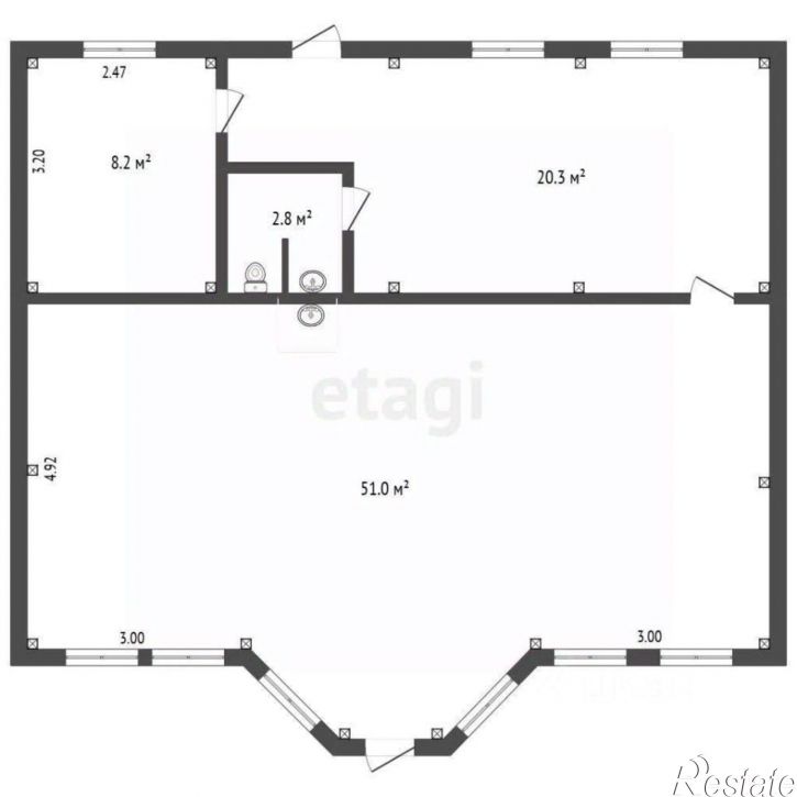Помещение свободного назначения Прусовская улица