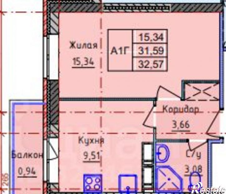 1-комн квартира Большая Норская улица, 5,  д. 5
