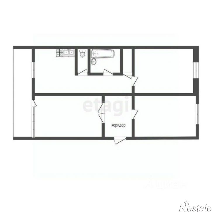 3-комн квартира Звёздная улица, 27 к2,  д. 27 к2