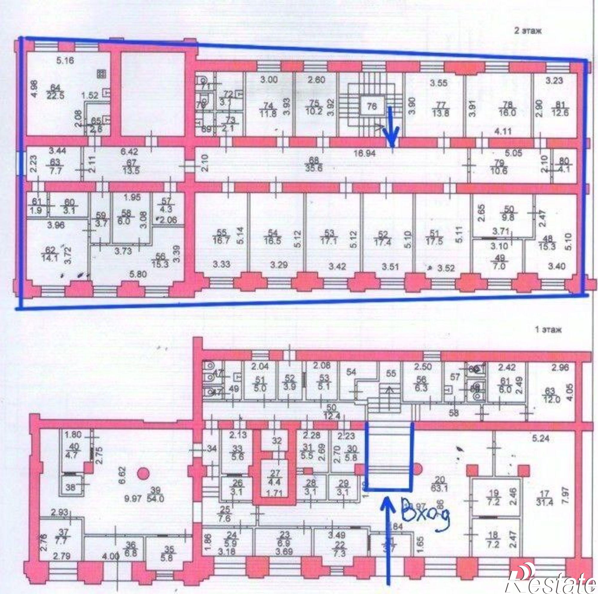 Сдать офис, помещение под офис за 450 000 рублей на улица Ушинского, 40