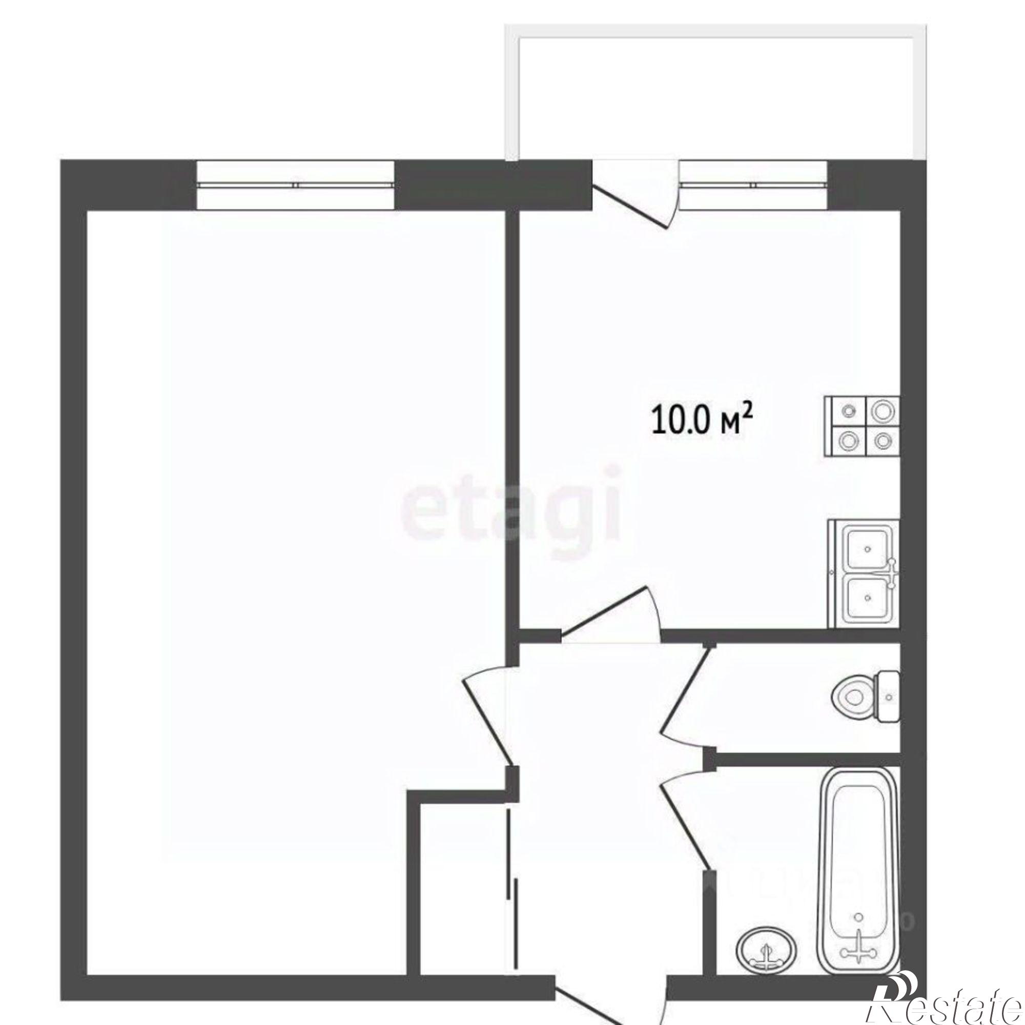 Купить квартиру за 4 300 000 рублей на Суздальская улица, 89