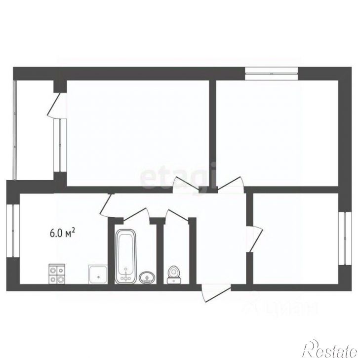 3-комн квартира 4-я Портовая улица, 5,  д. 5