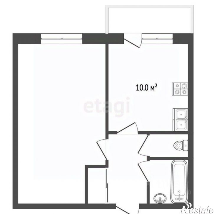 1-комн квартира Суздальская улица, 89,  д. 89