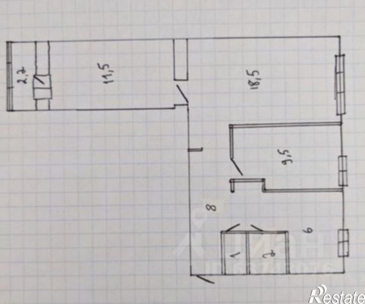 3-комн квартира Тутаевское шоссе, 35 к2,  д. 35 к2