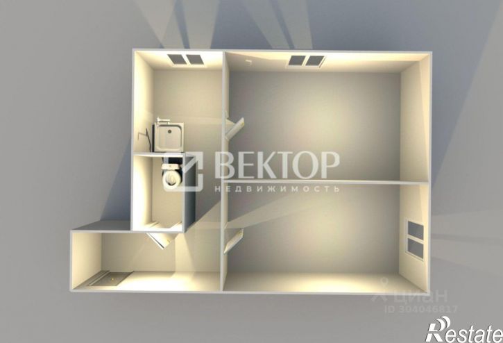 2-комн квартира Тутаевское шоссе, 68,  д. 68