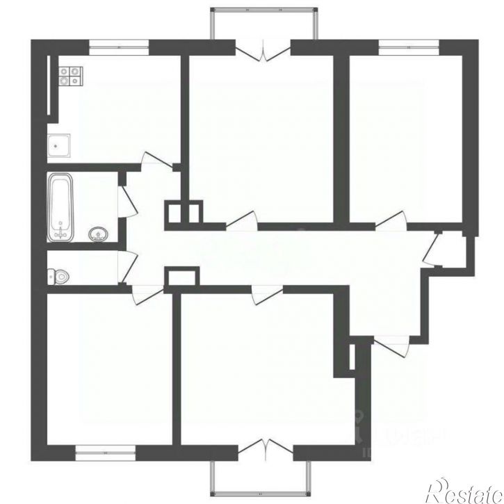 4-комн квартира улица Свободы, 81/33,  д. 81/33