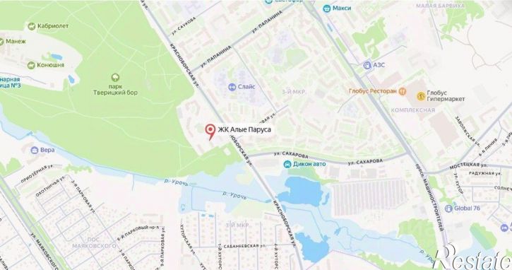 2-комн квартира ул Красноборская, 45/1,  д. 45/1