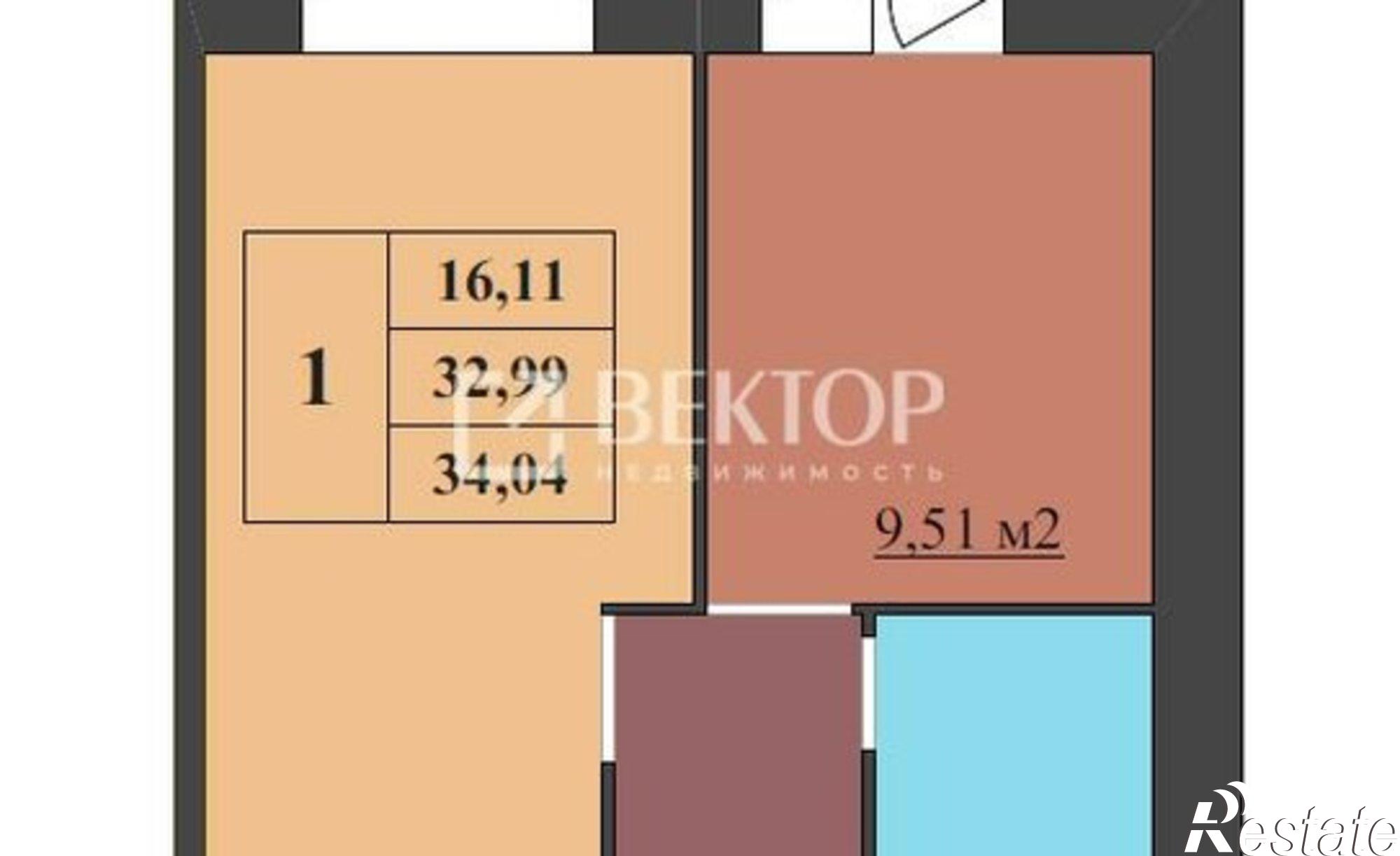 Купить квартиру за 3 550 000 рублей на Ленинградский пр-кт, 98